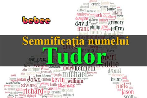 semnificatia numelui tudor|Semnificatia numelui Tudor .